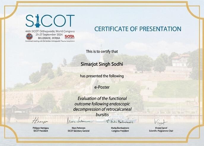 SICOT 44th Orthopaedic World Congress